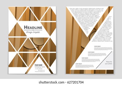 Abstract vector layout background set. For art template design, list, front page, mockup brochure theme style, banner, idea, cover, booklet, print, flyer, book, blank, card, ad, sign, sheet,, a4