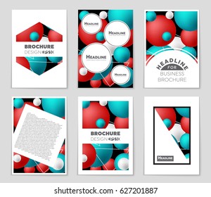 Abstract vector layout background set. For art template design, list, front page, mockup brochure theme style, banner, idea, cover, booklet, print, flyer, book, blank, card, ad, sign, sheet,, a4