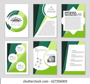 Abstract vector layout background set. For art template design, list, front page, mockup brochure theme style, banner, idea, cover, booklet, print, flyer, book, blank, card, ad, sign, sheet,, a4