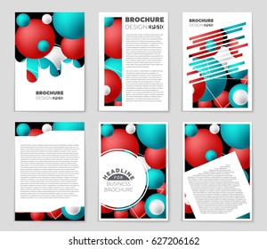 Abstract vector layout background set. For art template design, list, front page, mockup brochure theme style, banner, idea, cover, booklet, print, flyer, book, blank, card, ad, sign, sheet,, a4