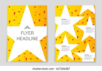 Abstract vector layout background set. For art template design, list, front page, mockup brochure theme style, banner, idea, cover, booklet, print, flyer, book, blank, card, ad, sign, sheet,, a4