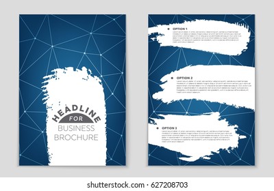 Abstract vector layout background set. For art template design, list, front page, mockup brochure theme style, banner, idea, cover, booklet, print, flyer, book, blank, card, ad, sign, sheet,, a4