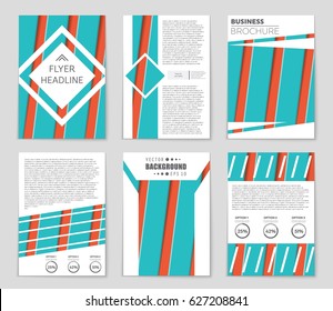 Abstract vector layout background set. For art template design, list, page, mockup brochure theme style, banner, idea, cover, booklet, print, flyer, book, blank, card, ad, sign, sheet,, a4