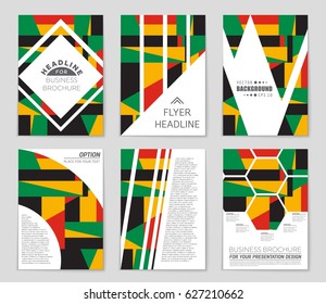 Abstract vector layout background set. For art template design, list, page, mockup brochure theme style, banner, idea, cover, booklet, print, flyer, book, blank, card, ad, sign, sheet,, a4