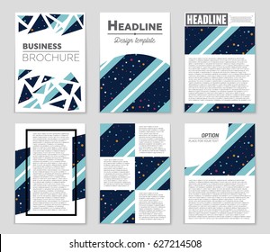 Abstract vector layout background set. For art template design, list, page, mockup brochure theme style, banner, idea, cover, booklet, print, flyer, book, blank, card, ad, sign, sheet,, a4