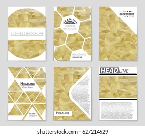 Abstract vector layout background set. For art template design, list, page, mockup brochure theme style, banner, idea, cover, booklet, print, flyer, book, blank, card, ad, sign, sheet,, a4.