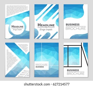 Abstract vector layout background set. For art template design, list, page, mockup brochure theme style, banner, idea, cover, booklet, print, flyer, book, blank, card, ad, sign, sheet,, a4.