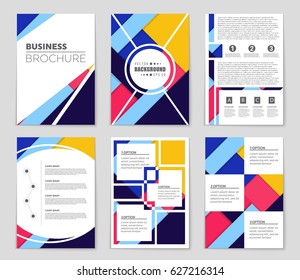 Abstract vector layout background set. For art template design, list, front page, mockup brochure theme style, banner, idea, cover, booklet, print, flyer, book, blank, card, ad, sign, sheet,, a4