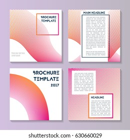 Abstract vector layout background set. For art template design list, front page mockup brochure theme style banner idea cover booklet print flyer book blank card sign sheet