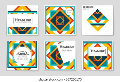 Abstract vector layout background set. For art template design, list, page, mockup brochure theme style, banner, idea, cover, booklet, print, flyer, book, blank, card, ad, sign, sheet,, a4