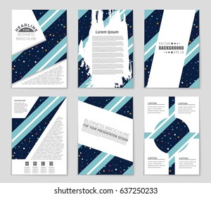 Abstract vector layout background set. For art template design, list, page, mockup brochure theme style, banner, idea, cover, booklet, print, flyer, book, blank, card, ad, sign, sheet,, a4