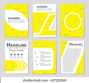 Abstract vector layout background set. For art template design, list, front page, mockup brochure theme style, banner, idea, cover, booklet, print, flyer, book, blank, card, ad, sign, sheet,, a4