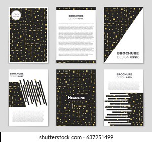 Abstract vector layout background set. For art template design, list, front page, mockup brochure theme style, banner, idea, cover, booklet, print, flyer, book, blank, card, ad, sign, sheet,, a4