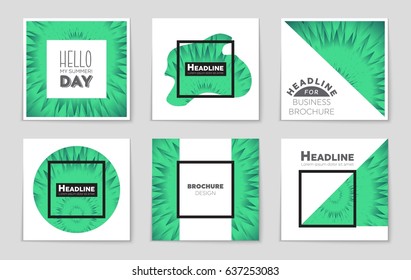 Abstract vector layout background set. For art template design, list, page, mockup brochure theme style, banner, idea, cover, booklet, print, flyer, book, blank, card, ad, sign, sheet,, a4.