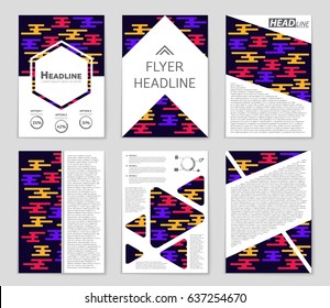 Abstract vector layout background set. For art template design, list, front page, mockup brochure theme style, banner, idea, cover, booklet, print, flyer, book, blank, card, ad, sign, sheet,, a4