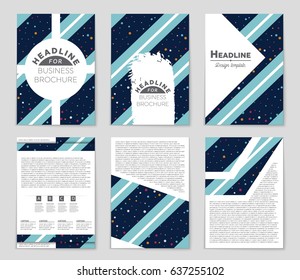 Abstract vector layout background set. For art template design, list, page, mockup brochure theme style, banner, idea, cover, booklet, print, flyer, book, blank, card, ad, sign, sheet,, a4