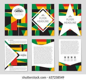 Abstract vector layout background set. For art template design, list, page, mockup brochure theme style, banner, idea, cover, booklet, print, flyer, book, blank, card, ad, sign, sheet,, a4