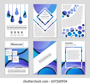 Abstract vector layout background set. For art template design, list, front page, mockup brochure theme style, banner, idea, cover, booklet, print, flyer, book, blank, card, ad, sign, sheet,, a4