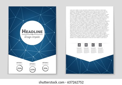Abstract vector layout background set. For art template design, list, front page, mockup brochure theme style, banner, idea, cover, booklet, print, flyer, book, blank, card, ad, sign, sheet,, a4