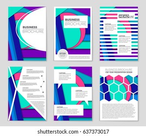 Abstract vector layout background set. For art template design, list, front page, mockup brochure theme style, banner, idea, cover, booklet, print, flyer, book, blank, card, ad, sign, sheet,, a4
