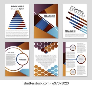 Abstract vector layout background set. For art template design, list, front page, mockup brochure theme style, banner, idea, cover, booklet, print, flyer, book, blank, card, ad, sign, sheet,, a4