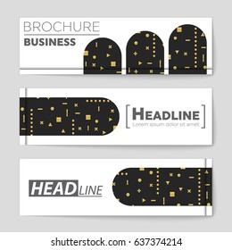 Abstract vector layout background set. For art template design, list, front page, mockup brochure theme style, banner, idea, cover, booklet, print, flyer, book, blank, card, ad, sign, sheet,, a4