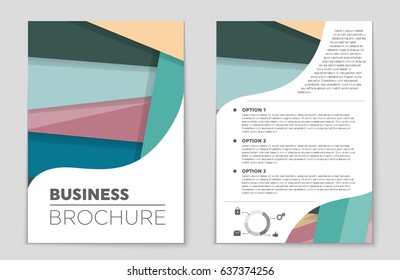 Abstract vector layout background set. For art template design, list, front page, mockup brochure theme style, banner, idea, cover, booklet, print, flyer, book, blank, card, ad, sign, sheet,, a4