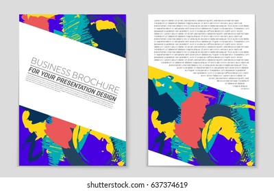 Abstract vector layout background set. For art template design, list, front page, mockup brochure theme style, banner, idea, cover, booklet, print, flyer, book, blank, card, ad, sign, sheet,, a4