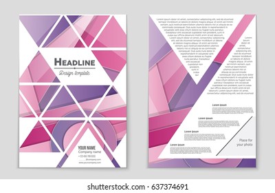 Abstract vector layout background set. For art template design, list, front page, mockup brochure theme style, banner, idea, cover, booklet, print, flyer, book, blank, card, ad, sign, sheet,, a4