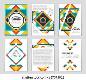 Abstract vector layout background set. For art template design, list, page, mockup brochure theme style, banner, idea, cover, booklet, print, flyer, book, blank, card, ad, sign, sheet,, a4