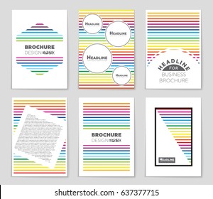 Abstract vector layout background set. For art template design, list, front page, mockup brochure theme style, banner, idea, cover, booklet, print, flyer, book, blank, card, ad, sign, sheet,, a4