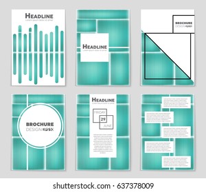 Abstract vector layout background set. For art template design, list, front page, mockup brochure theme style, banner, idea, cover, booklet, print, flyer, book, blank, card, ad, sign, sheet,, a4