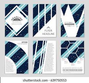 Abstract vector layout background set. For art template design, list, page, mockup brochure theme style, banner, idea, cover, booklet, print, flyer, book, blank, card, ad, sign, sheet,, a4