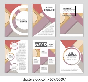 Abstract vector layout background set. For art template design, list, front page, mockup brochure theme style, banner, idea, cover, booklet, print, flyer, book, blank, card, ad, sign, sheet,, a4