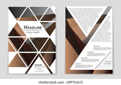 Abstract vector layout background set. For art template design, list, front page, mockup brochure theme style, banner, idea, cover, booklet, print, flyer, book, blank, card, ad, sign, sheet,, a4