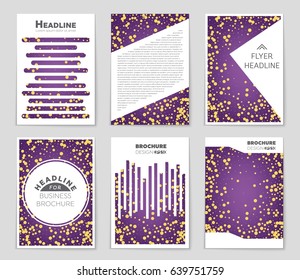 Abstract vector layout background set. For art template design, list, front page, mockup brochure theme style, banner, idea, cover, booklet, print, flyer, book, blank, card, ad, sign, sheet,, a4