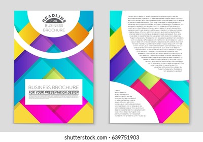 Abstract vector layout background set. For art template design, list, front page, mockup brochure theme style, banner, idea, cover, booklet, print, flyer, book, blank, card, ad, sign, sheet,, a4