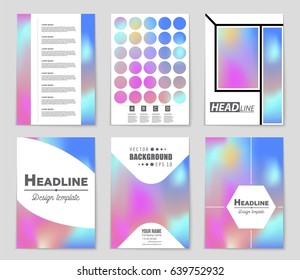 Abstract vector layout background set. For art template design, list, page, mockup brochure theme style, banner, idea, cover, booklet, print, flyer, book, blank, card, ad, sign, sheet,, a4