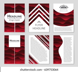 Abstract vector layout background set. For art template design, list, page, mockup brochure theme style, banner, idea, cover, booklet, print, flyer, book, blank, card, ad, sign, sheet,, a4.