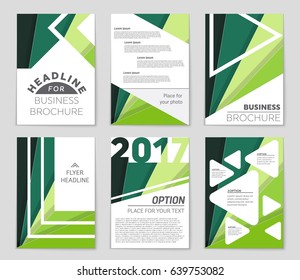 Abstract vector layout background set. For art template design, list, front page, mockup brochure theme style, banner, idea, cover, booklet, print, flyer, book, blank, card, ad, sign, sheet,, a4