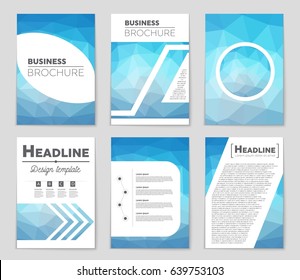 Abstract vector layout background set. For art template design, list, page, mockup brochure theme style, banner, idea, cover, booklet, print, flyer, book, blank, card, ad, sign, sheet,, a4.