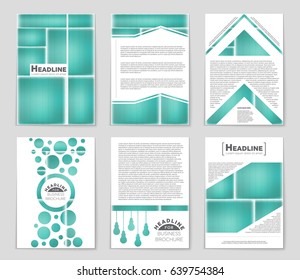 Abstract vector layout background set. For art template design, list, front page, mockup brochure theme style, banner, idea, cover, booklet, print, flyer, book, blank, card, ad, sign, sheet,, a4