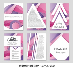 Abstract vector layout background set. For art template design, list, front page, mockup brochure theme style, banner, idea, cover, booklet, print, flyer, book, blank, card, ad, sign, sheet,, a4