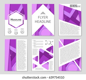 Abstract vector layout background set. For art template design, list, front page, mockup brochure theme style, banner, idea, cover, booklet, print, flyer, book, blank, card, ad, sign, sheet,, a4