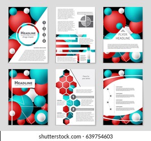 Abstract vector layout background set. For art template design, list, front page, mockup brochure theme style, banner, idea, cover, booklet, print, flyer, book, blank, card, ad, sign, sheet,, a4