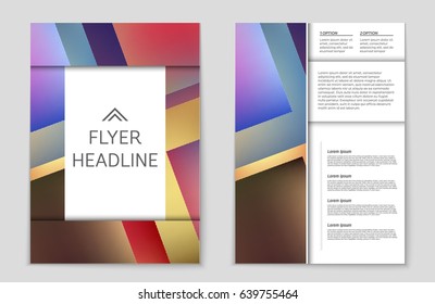 Abstract vector layout background set. For art template design, list, front page, mockup brochure theme style, banner, idea, cover, booklet, print, flyer, book, blank, card, ad, sign, sheet,, a4