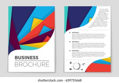 Abstract vector layout background set. For art template design, list, front page, mockup brochure theme style, banner, idea, cover, booklet, print, flyer, book, blank, card, ad, sign, sheet,, a4