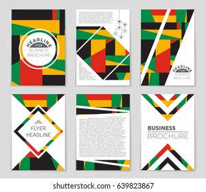 Abstract vector layout background set. For art template design, list, page, mockup brochure theme style, banner, idea, cover, booklet, print, flyer, book, blank, card, ad, sign, sheet,, a4