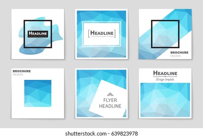 Abstract vector layout background set. For art template design, list, page, mockup brochure theme style, banner, idea, cover, booklet, print, flyer, book, blank, card, ad, sign, sheet,, a4.