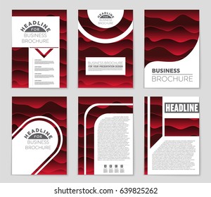 Abstract vector layout background set. For art template design, list, page, mockup brochure theme style, banner, idea, cover, booklet, print, flyer, book, blank, card, ad, sign, sheet,, a4.